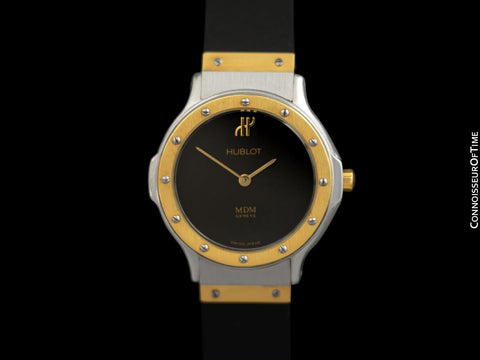Hublot MDM Two-Tone Ladies Luxury Watch - Stainless Steel & 18K Gold