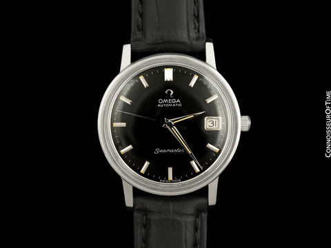 1963 Omega Seamaster Mens Vintage Full Size Watch with 562 Movement, Automatic, Date - Stainless Steel