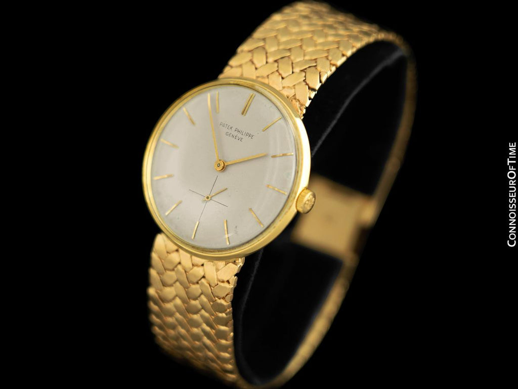 Lot - Patek Philippe Ref. 5066 Yellow Gold Automatic Bracelet Watch