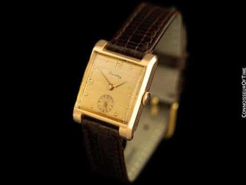 1946 Breitling Vintage Mens Dress Watch - 18K Rose Gold