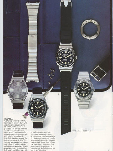 1983 Breitling Superocean "DEEP-SEA" Ref. 81190 Diver's Watch - Stainless Steel