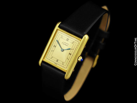 Cartier Midsize Tank Louis Quartz Watch - Gold Vermeil, 18K Gold over Sterling Silver