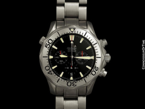 Omega Seamaster 300M Automatic Divers Full Size Ref. 2293.52 Chronograph Watch - Titanium