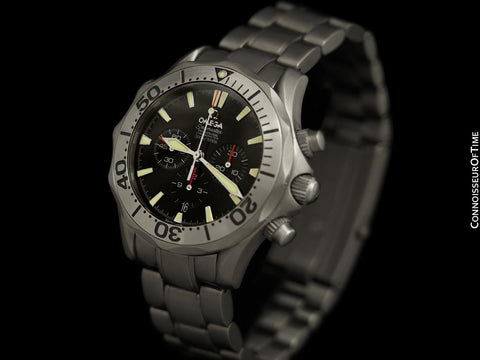 Omega Seamaster 300M Automatic Divers Full Size Ref. 2293.52 Chronograph Watch - Titanium