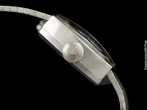 1974 Rolex Ladies Vintage Pre-Cellini Dress Bracelet Watch - 14K White Gold