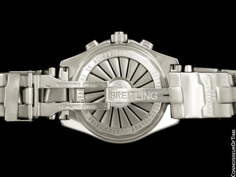 Breitling B-1 Multifunction Mens Bracelet Watch Ref. A68362 - Stainless Steel