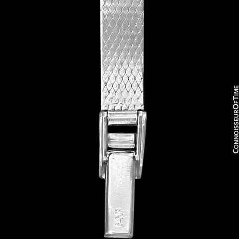 1974 Rolex Ladies Vintage Pre-Cellini Dress Bracelet Watch - 14K White Gold