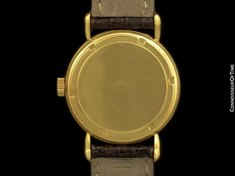 1940's Vacheron & Constantin Vintage Mens Watch with Tear Drop Lugs - 18K Gold