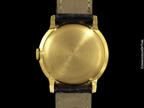 1960's Rolex Vintage Mens Handwound Dress Watch - 14K Gold