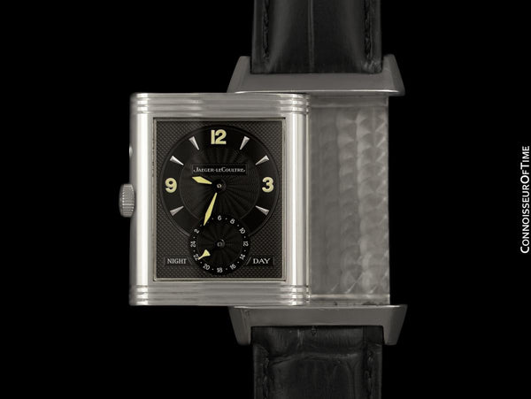 Jaeger-LeCoultre Reverso Night & Day Mens Watch, 270.8.54 - Stainless Steel