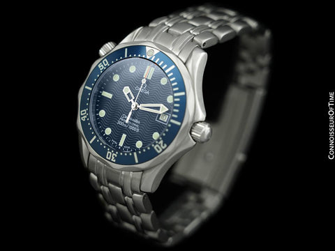 Omega James Bond Seamaster “Joe Biden’s” Midsize 300M Professional Diver, Stainless Steel Watch 2561.80.00 - Papers & Boxes