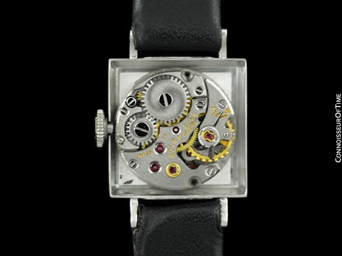 1961 Rolex Precision Pre-Cellini Vintage Ladies Watch, Ref. 9706 - 18K White Gold