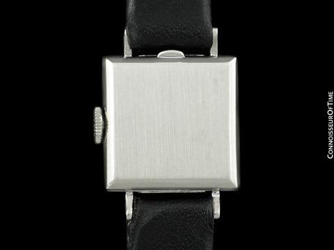 1961 Rolex Precision Pre-Cellini Vintage Ladies Watch, Ref. 9706 - 18K White Gold