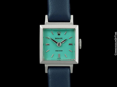 1965 Rolex Precision Pre-Cellini Vintage Ladies Watch, Ref. 3408 - Stainless Steel