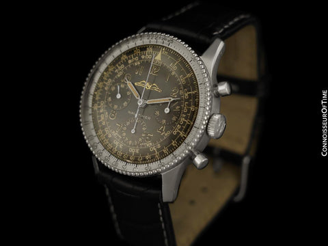 1959 Breitling Navitimer Vintage Aviator's AOPA Chronograph Watch - Stainless Steel