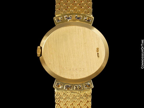 SHIPPING COST ONLY FOR 1986 Rolex Cellini Vintage Ladies Ref. 4081C Watch - 18K Gold & 3 Carats of Diamonds