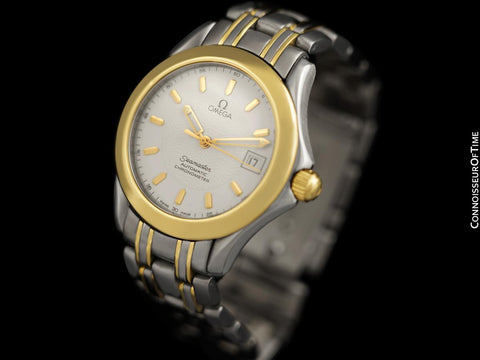 Omega Seamaster 120M Professional Divers Mens Automatic Chronometer Watch - Stainless Steel & 18K Gold