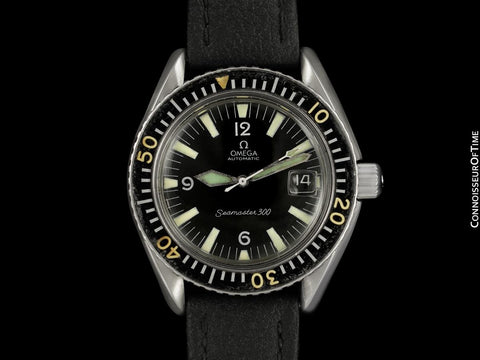 1968 Omega Seamaster 300 Vintage Mens Stainless Steel Divers Watch - Ref. 166.024