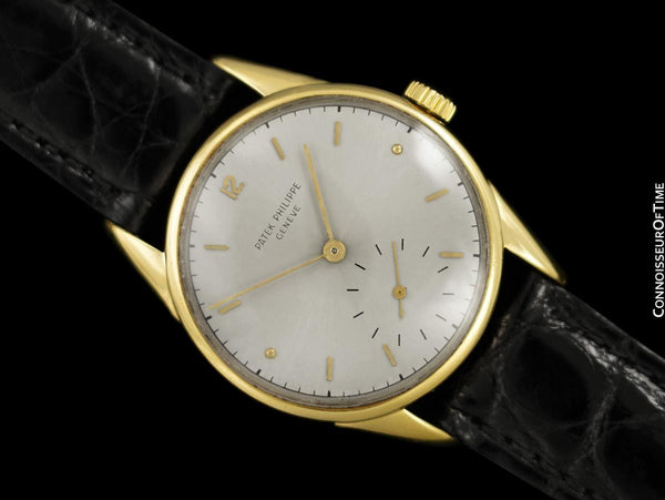 1950 Patek Philippe Vintage Mens Handwound Watch, Ref. 1517 - 18K Gold