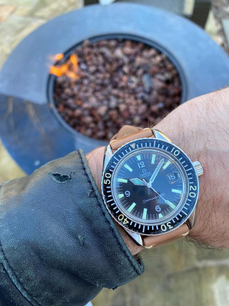 1968 Omega Seamaster 300 Vintage Mens Stainless Steel Divers Watch