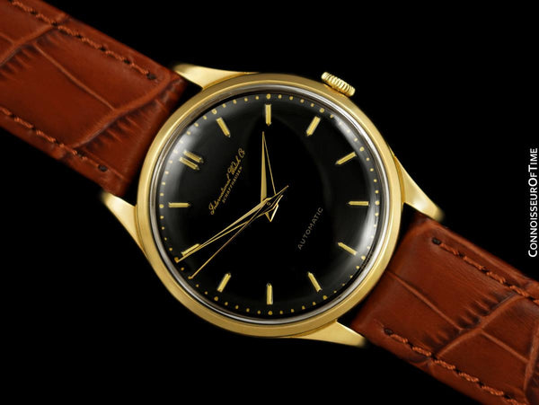 1962 IWC Vintage Mens Full Size Watch, Cal. 853 Automatic - 18K Gold