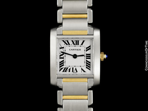 Cartier Tank Francaise Ladies W51007Q4 Watch - Stainless Steel & 18K Gold