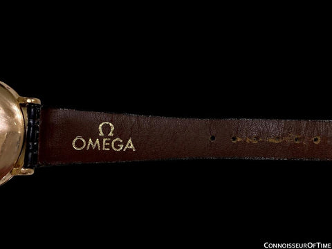 1947 Omega Cosmic Vintage Triple Date, Moon Phase Watch - 18K Rose Gold with Box