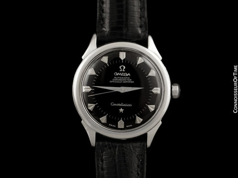 1960 Omega Vintage Mens Deluxe Dial Constellation, Automatic - Stainless Steel