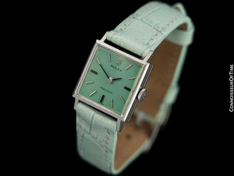 1969 Rolex Precision Pre-Cellini Vintage Ladies Watch, Ref. 2611 - Stainless Steel