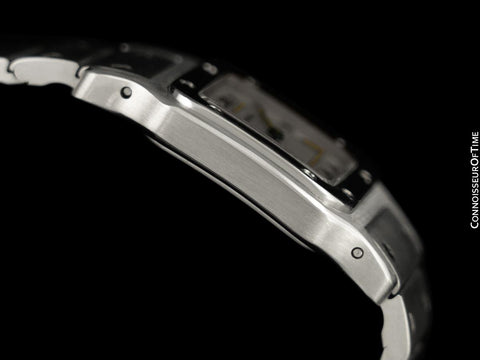 Cartier Santos Galbee Ladies Quartz Bracelet Watch - Stainless Steel