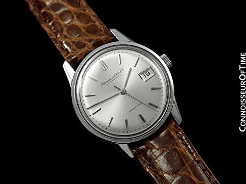 1966 IWC Vintage Mens Watch, Cal. 8541 Automatic with Date, Stainless Steel