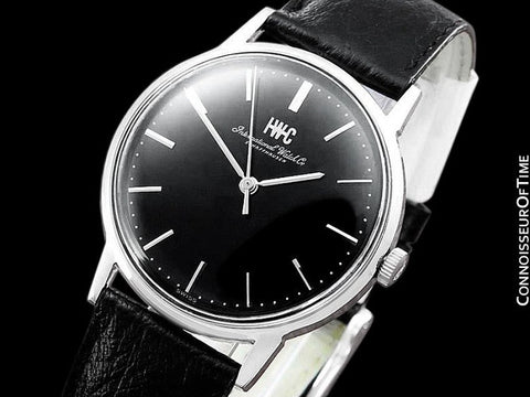 1973 IWC Vintage Mens Classic Dress Watch, Caliber 403 - Stainless Steel