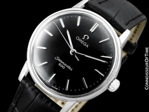 1962 Omega Seamaster 600 Vintage Mens Handwound Watch - Stainless Steel