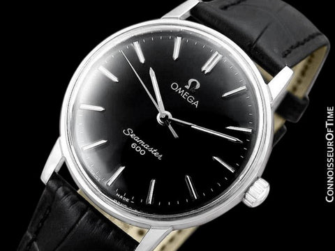 1970 Omega Seamaster 600 Vintage Mens Handwound Watch - Stainless Steel