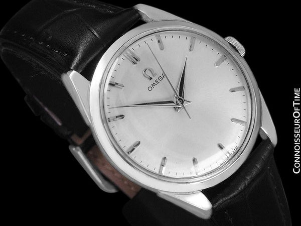 1962 Omega Full Size Classic Vintage Mens 30T2 Watch - Stainless Steel