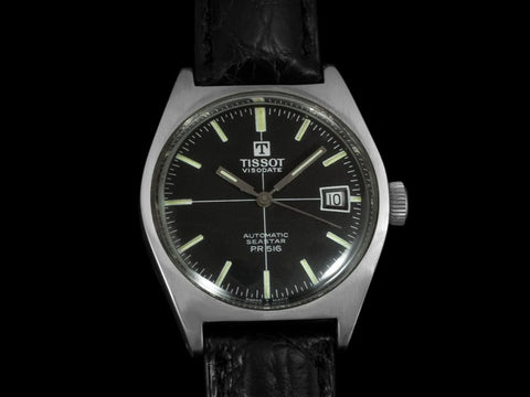 1960's Tissot Visodate Seastar PR516 Divers Watch, Automatic, Waterproof - Stainless Steel