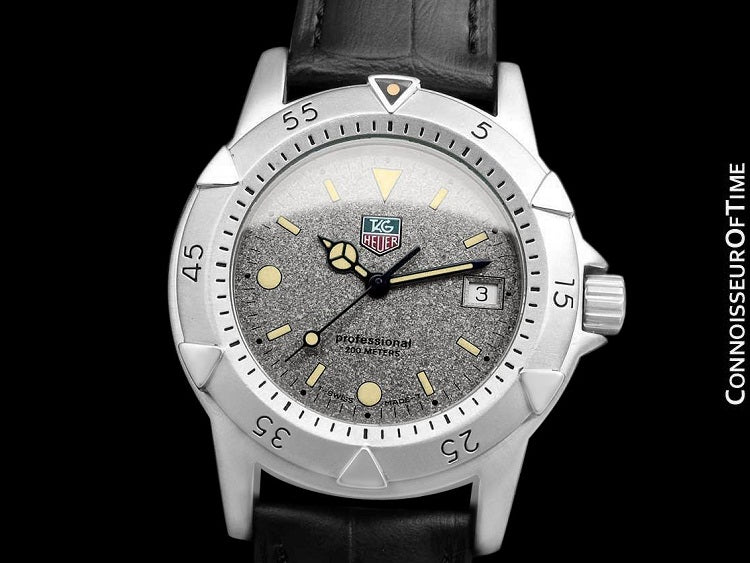 TAG Heuer Professional 1500 Mens Divers Granite Dial Watch 