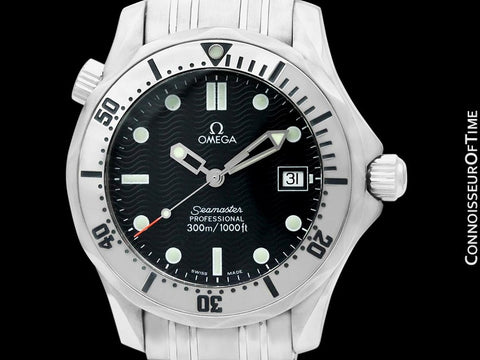 Omega Seamaster Midsize 300M (James Bond Style) Professional Divers Watch, Stainless Steel - 2562.80.00 - Boxes & Certificate