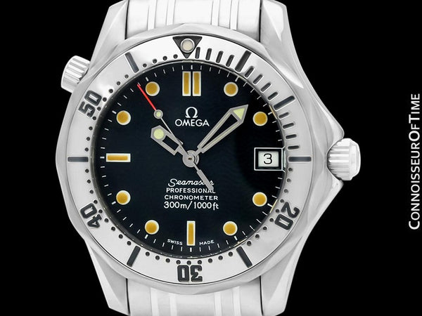Omega Seamaster 300M Mens Professional Diver (James Bond Style) Automatic Chronometer Watch, Stainless Steel - 2552.80