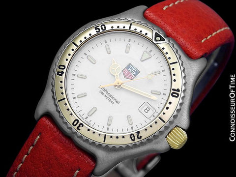 TAG Heuer Professional SEL Sport Elegance Mens Midsize Diver Watch - Stainless Steel & 18K Gold Plated