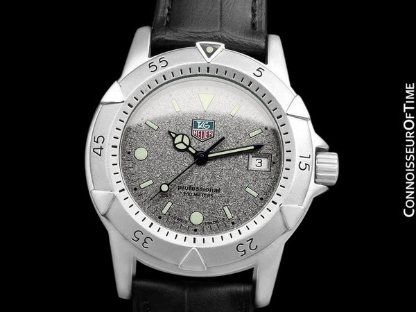 TAG Heuer Professional 1500 Mens Divers Granite Dial Watch - Stainless Steel - WD1211-K-20