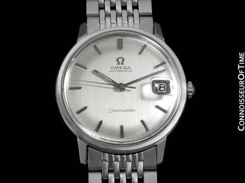 1966 Omega Seamaster Vintage Mens Caliber 563 Watch, Automatic - Stainless Steel