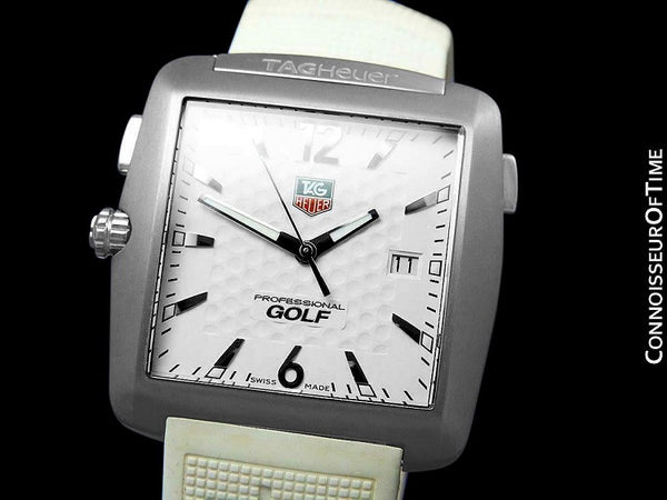 TAG Heuer Tiger Woods Mens Titanium Golf Sports Watch - WAE1112