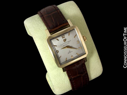 1950's Girard Perregaux Gyromatic, Square, 14K Gold Filled - Automatic, Waterproof