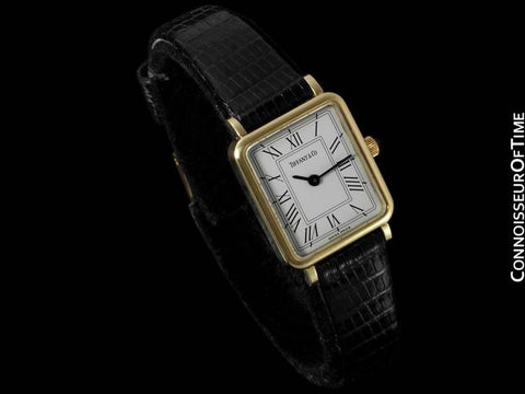 Tiffany & Co. Ladies Rectangular Portfolio Watch - 14K Gold