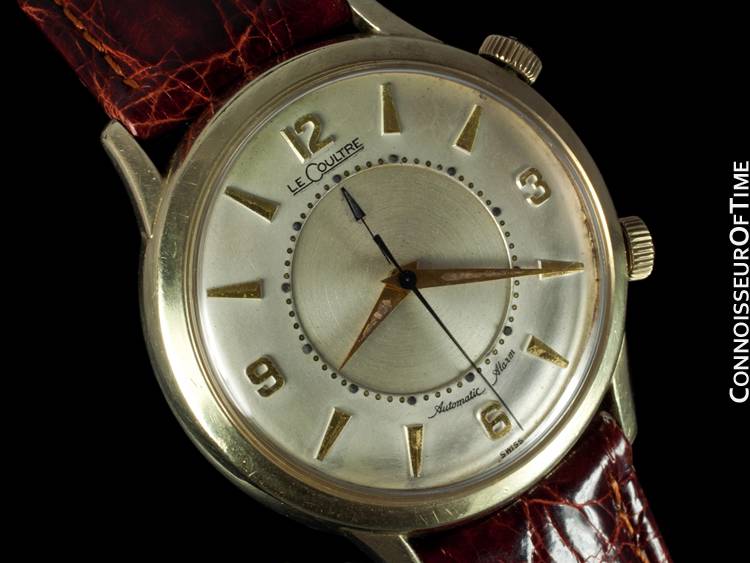 1950's Jaeger-LeCoultre Vintage Mens Memovox Alarm Reveil