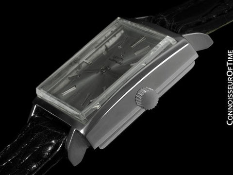 1960's Zenith JFK John F. Kennedy Vintage (Respirator) Automatic Mens Watch - Stainless Steel