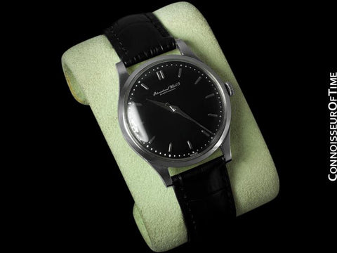 1960 IWC Vintage Mens Handwound Watch, Caliber 89 - Stainless Steel