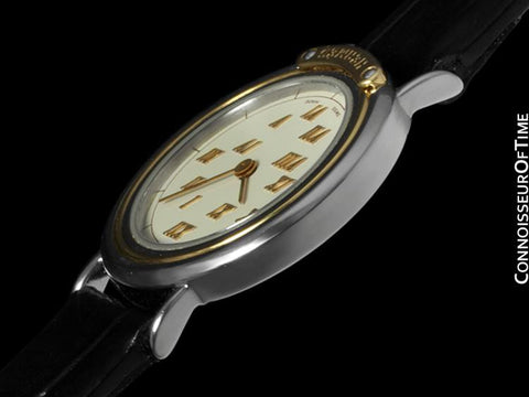 Hermes Meteore Ladies Watch - Stainless Steel & Solid 18K Gold