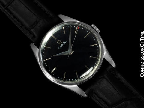 1958 Omega Classic Vintage Mens Dress Watch - Stainless Steel
